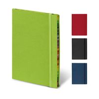 TACCUINO A6 CON MARGINI ARCOBALENO